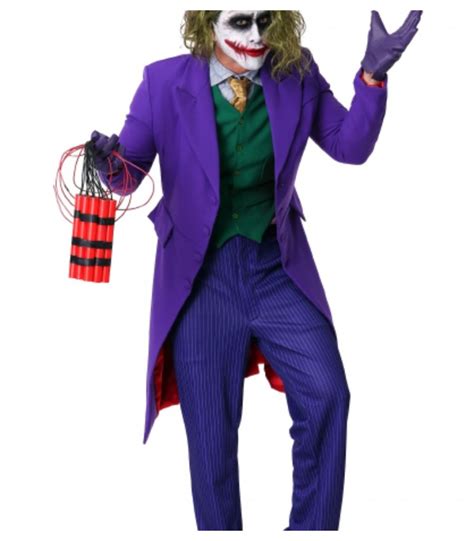 The Dark Knight Heath Ledger Jacket Joker Costume