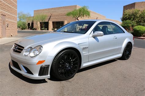 This 2008 Mercedes Benz CLK 63 AMG Black Series Is A Silver Arrow For