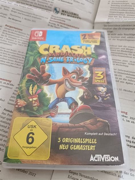 Crash Bandicoot Trilogy Nintendo Switch Kaufen Auf Ricardo