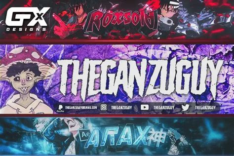 Anime Twitch Banner: Top 10 Trending Designs and Beyond | Designs Gfx