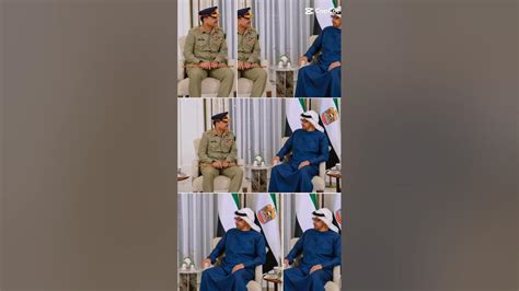 Coas Gen Asim Munir Uae President Discuss Ways To Bolster Military