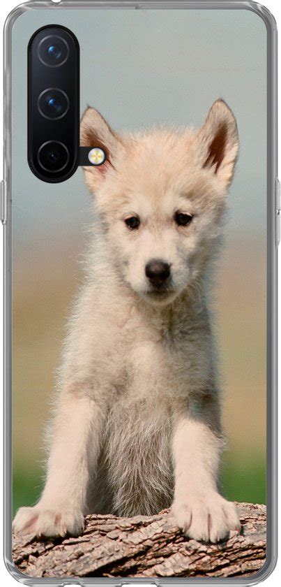 Telefoonhoesje Oneplus Nord Ce G Hoesje Wolf Kind Hout