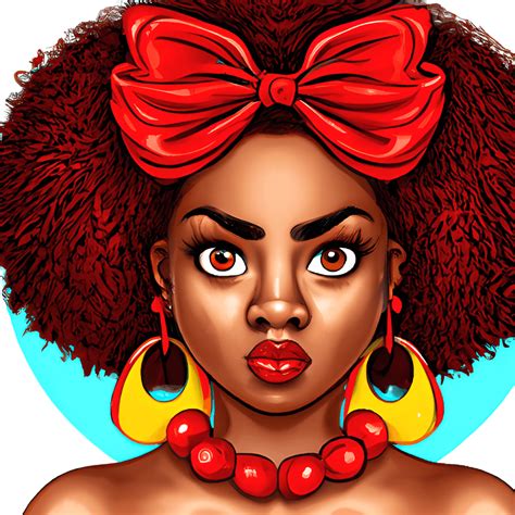 Bella Grafica Pop Art Afroamericana Con Principesse Disney Creative