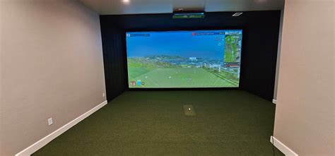 Custom Golf Simulator Install - The Simulator Specialists