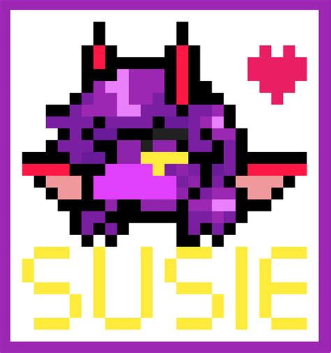 Demon Susie Pixelart By Lynxartistcoconut On Deviantart