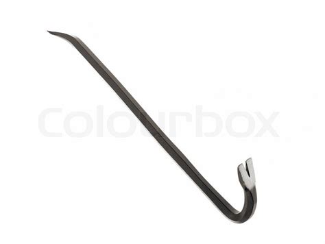 Crowbar isolated | Stock image | Colourbox