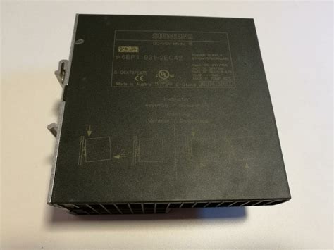 Siemens SITOP DC USV Modul Mit Diagnose 6EP1931 2EC42 Power Supply 24