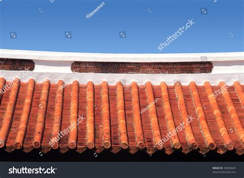 Typical Chinese Roof Architecture Detail Stock Photo 25805845 ...