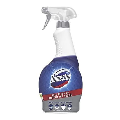 Domestos Bleach Multi Purpose Cleaner Spray Eliminates Of All