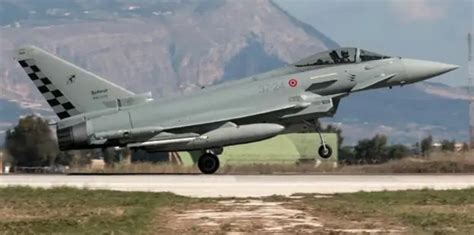 Eurofighter Dell Aeronautica Precipita Morto Il Pilota