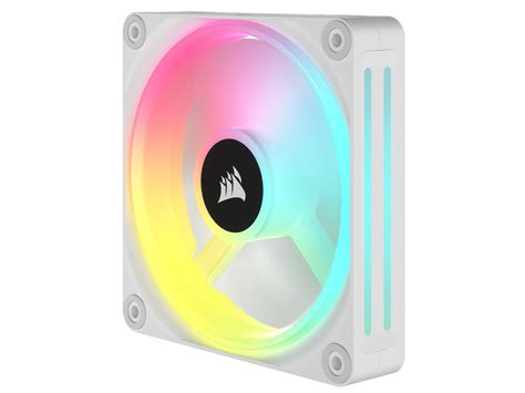 Corsair Qx Rgb Series Icue Link Qx120 Rgb White 120mm Magnetic Dome