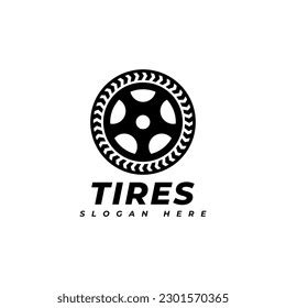 Tires Shop Logo Design Template Stock Vector Royalty Free 2301570365