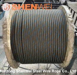 China Ungalvanized Steel Wire Rope 8x19S FC Manufacturers Suppliers