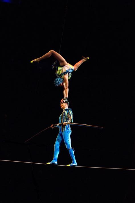 Cirque Du Soleil La Nouba Show At Downtown Disney Tightrope Walker