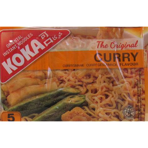 Koka Instant Noodles Curry 5 Pack Bestway Wholesale