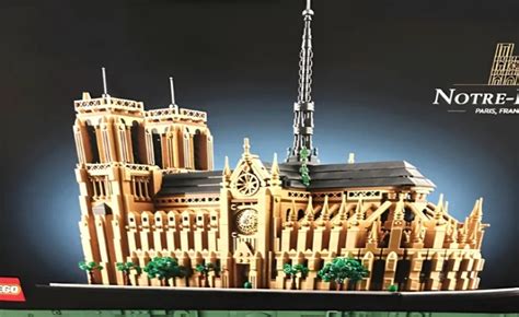 First leaked images for the next Lego Architecture Notre Dame de Paris - Bricks Radar