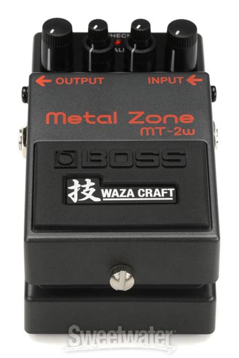 Boss Mt W Waza Craft Metal Zone Distortion Pedal Review