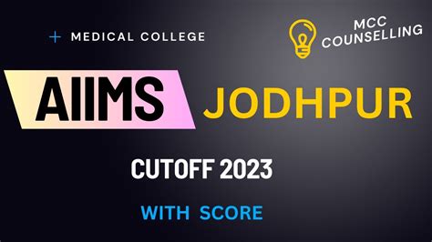 Aiims Jodhpur Cut Off Aiims Jodhpur Cut Off For Neet