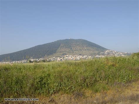 Mount Tabor, Israel in Lower Galilee, in the Jezreel Valley