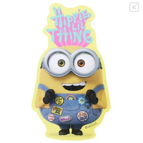 Japan Minions Vinyl Sticker Bob Happy Kawaii Limited