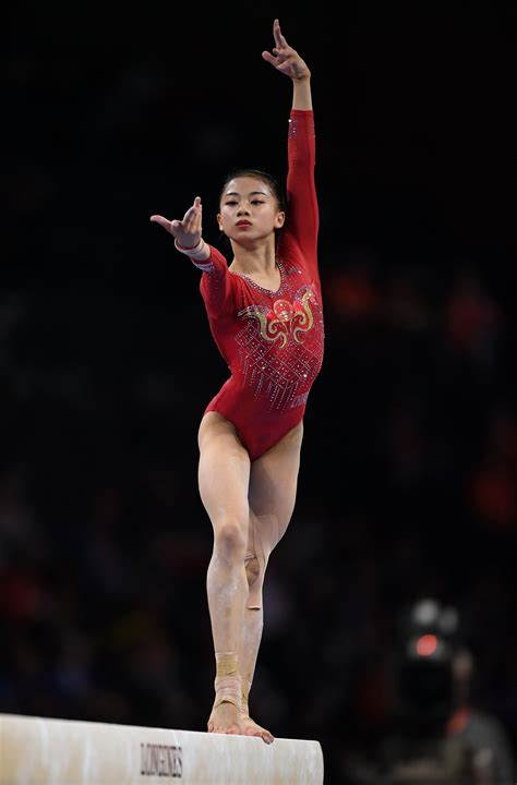 China Artistic Gymnast Woman Li Shijia 李诗佳 Artistic Gymnastics