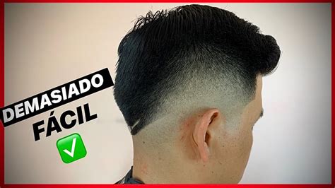 Mid Fade En V Como Hacer Un Desvanecido Facil Tutorial De Barberia