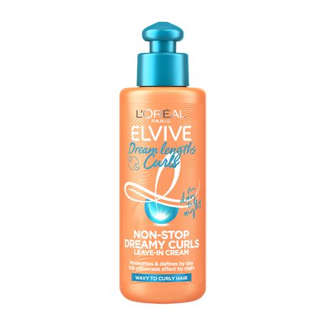 Loreal Elvive Dream Lengths Curls Leave In Cream For Wavy To Curly Hair Haircare Elvive