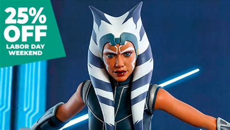 Ahsoka Tano Sixth Scale Collectible Figure By Hot Toys And Sideshow The Con Guy