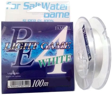 Плетеный шнур Yamatoyo PE Light Game White купить по цене от 1623₽