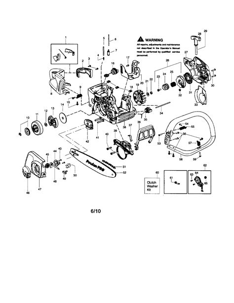 Poulan Pro Pp3516avx Parts Diagram