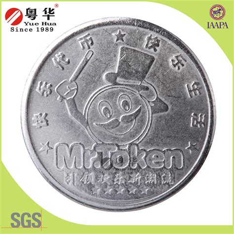 Stainless Steel Metal Game Board Tokens Coin Multicolor Arcade Token ...