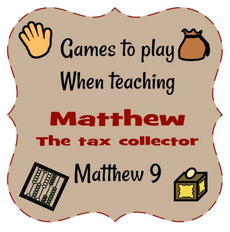 tax collector in the bible matthew - Monika Kemper