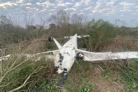 Dos Heridos Por La Ca Da De Una Avioneta En General Rodr Guez