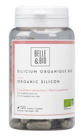 Silicium organique BIO 120 gélules