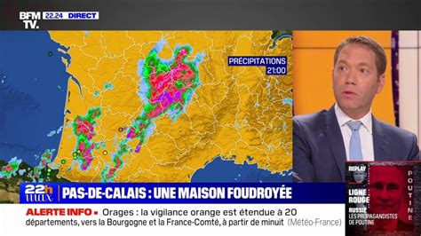 Orages la vigilance orange a été étendue à 20 départements par Météo