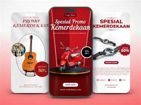 150 Desain Canva Template Hut Ri And Tema Kemerdekaan