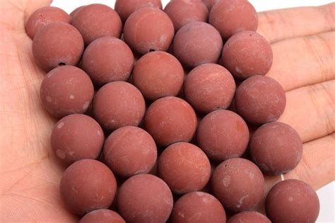 Mm Matte Red Jasper Beads Grade Aa Genuine Natural Gemstone Etsy