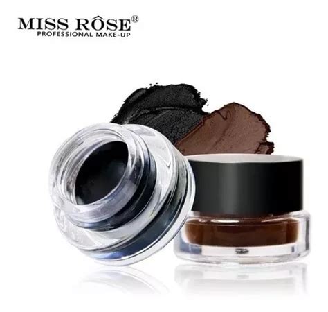 Delineador de ojos en gel Miss Rôse 24 horas MercadoLibre