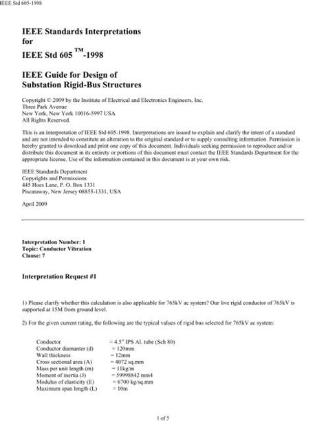 Ieee Std 605 1998 The Ieee Standards Association