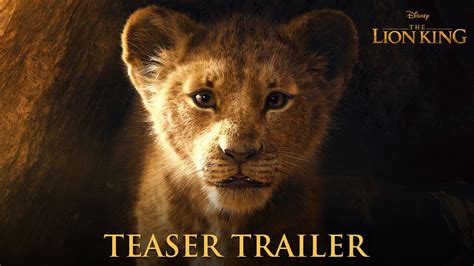 The Lion King 2019 Official Teaser Trailer Experience It In IMAX