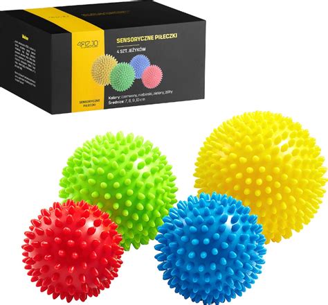 Массажные мячи с шипами 4FIZJO Spike Balls 4 шт (4FJ0115) – фото ...