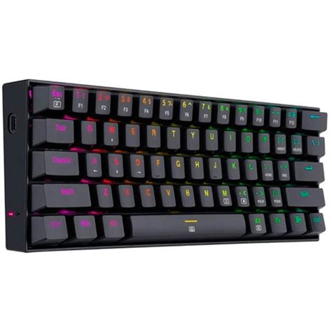 Teclado Mecanico Redragon Dragonborn Negro Switch Brown