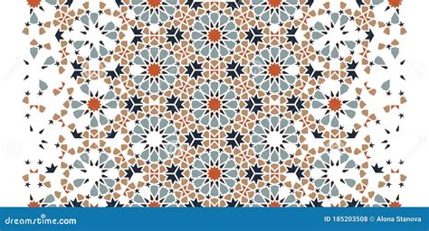 Islamic Arabic Seamless Vector Pattern Texture Background