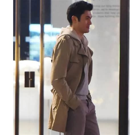 Henry Golding Last Christmas Coat - Real Leather Jackets