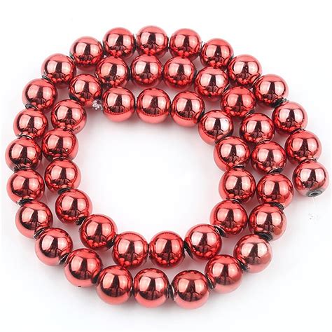 Red Hematite Metalic Gemstone Loose Beads Mm Mm Mm Etsy