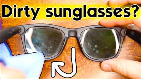 How To Properly Clean Sunglasses And NOT DAMAGE Them YouTube