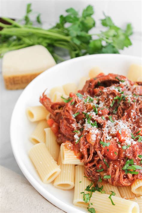 Comforting Braised Beef Ragú recipe