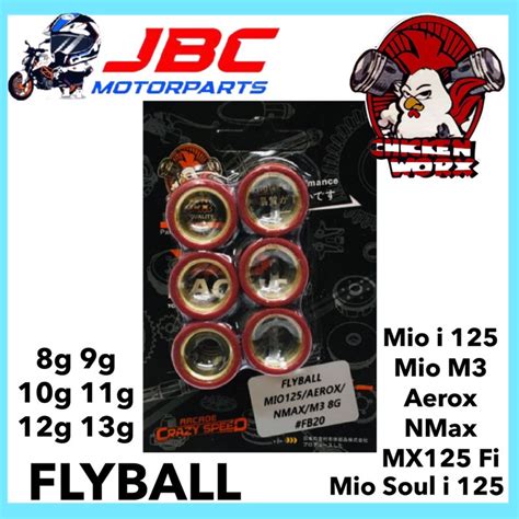 Chicken Worx Flyball Set Mio M Aerox Nmax Mio I G G G