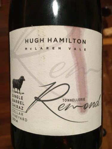 Hugh Hamilton Tonnellerie Remond Single Barrel Shiraz Vivino Us