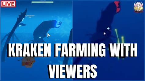 Gpo Kraken Farming With Viewers Youtube